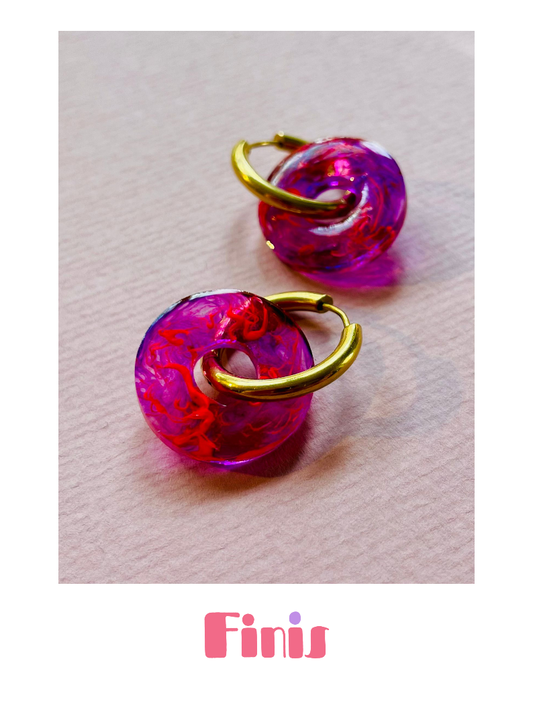 Pink-Lila Party Creole