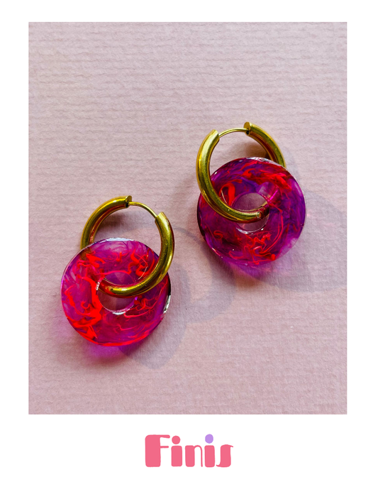 Pink-Lila Party Creole