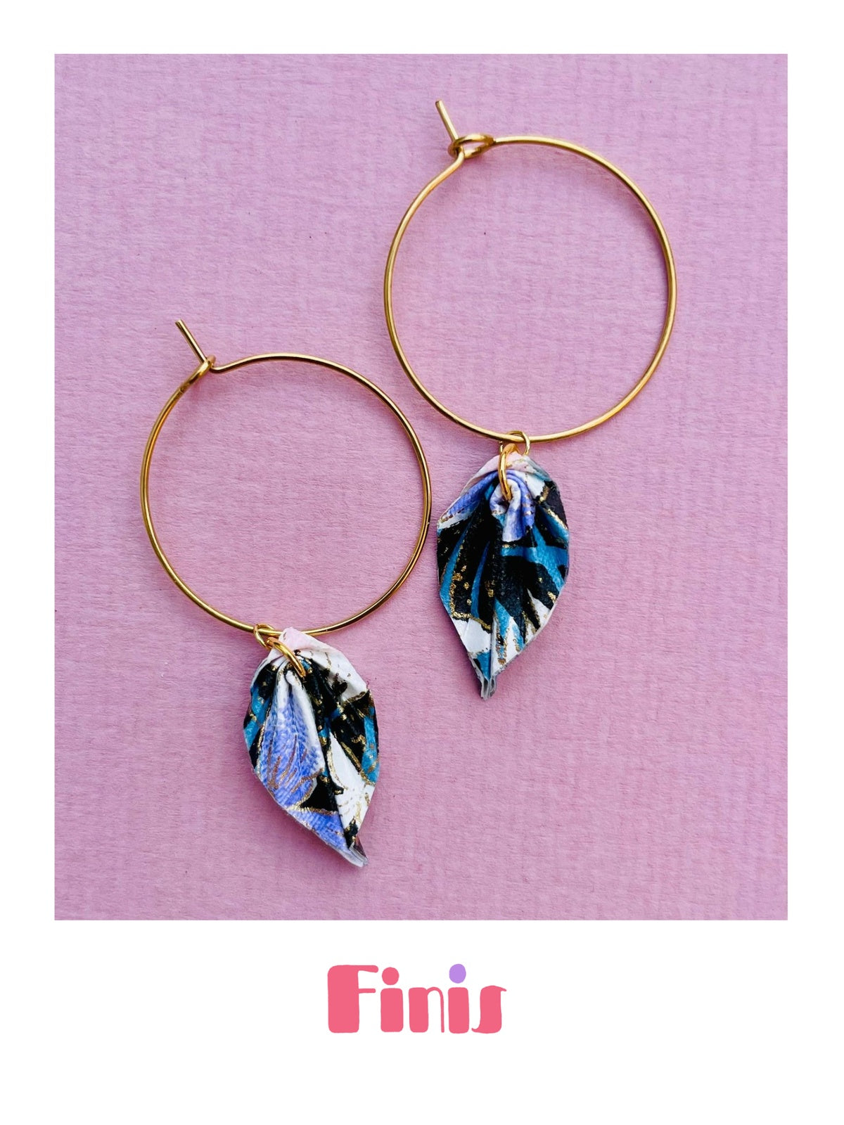 Kleine Origami-Blatt Creole