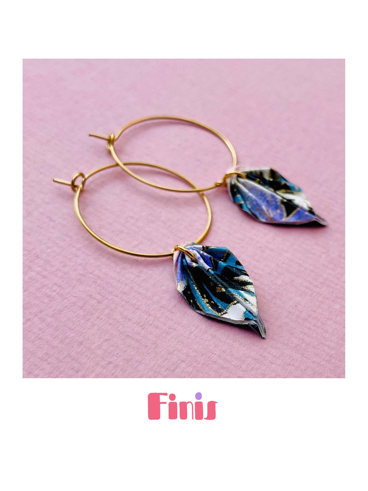 Kleine Origami-Blatt Creole